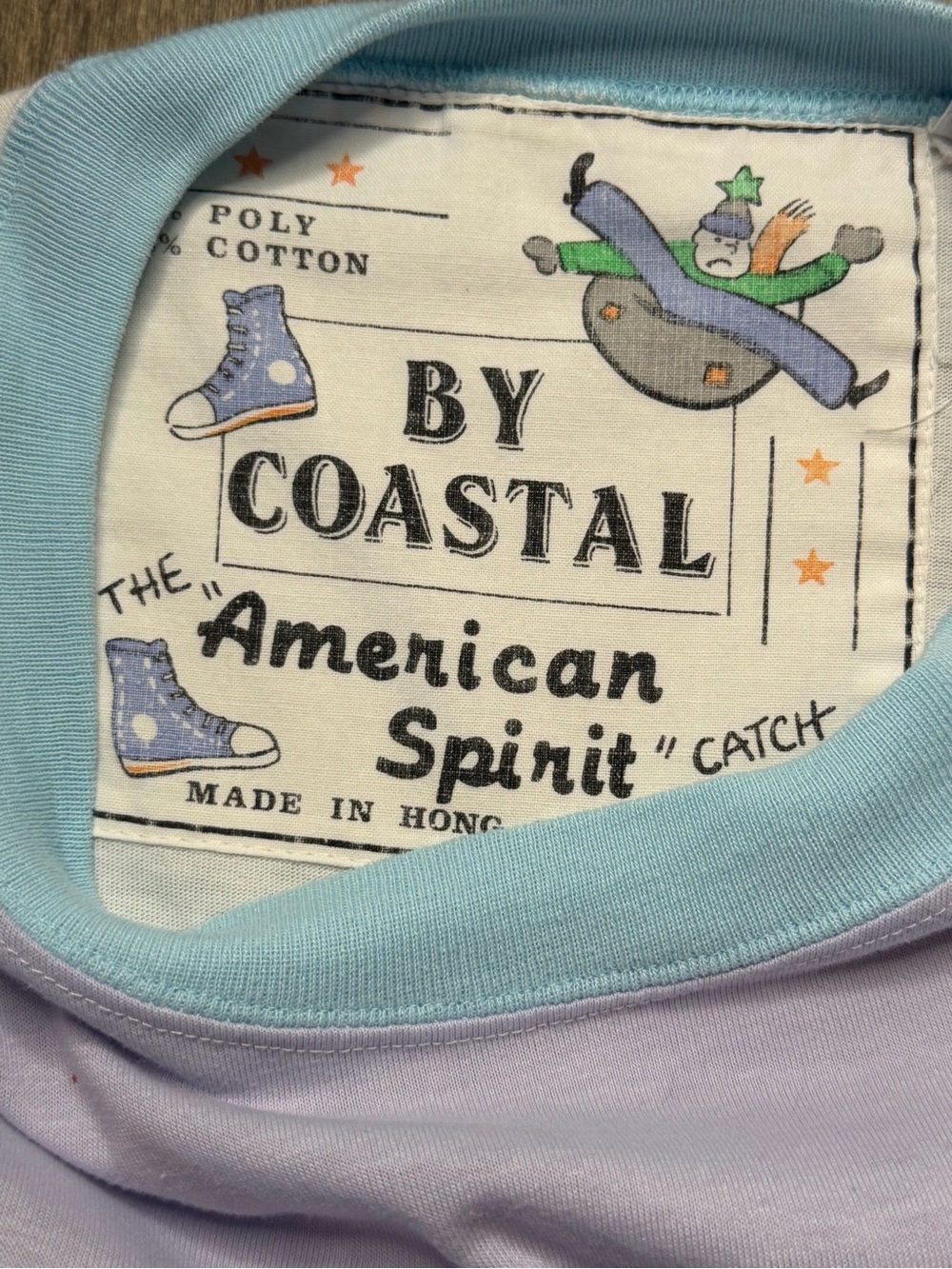 By Coastal American Spirit 1987 Cowboy Graphic Tee One Size Western Rodeo Retro - Picture 2 of 12
